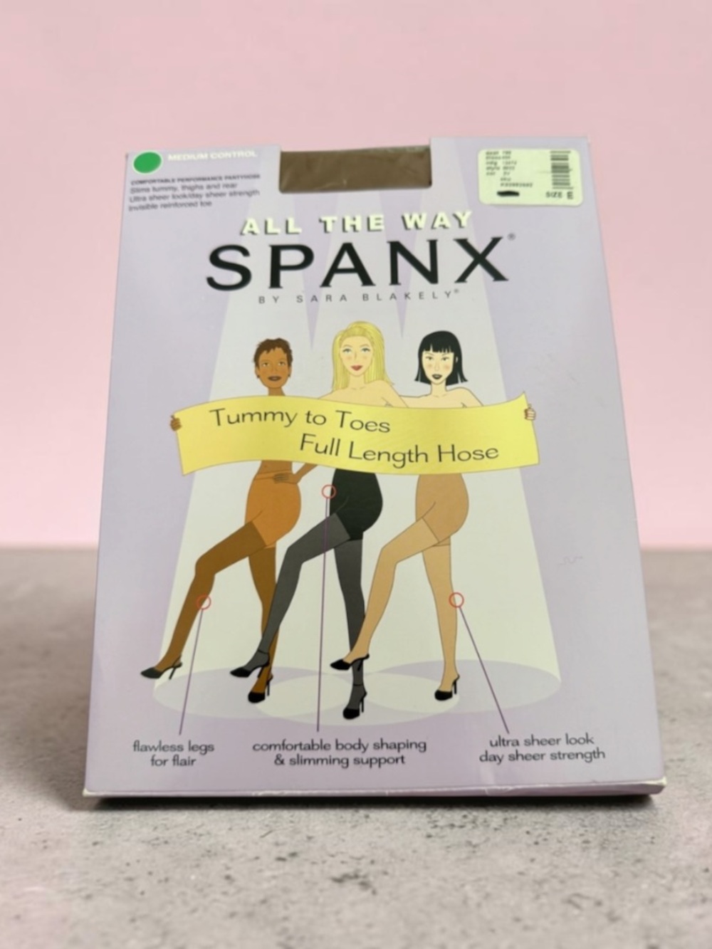 Spanx tummy to toes pantyhose